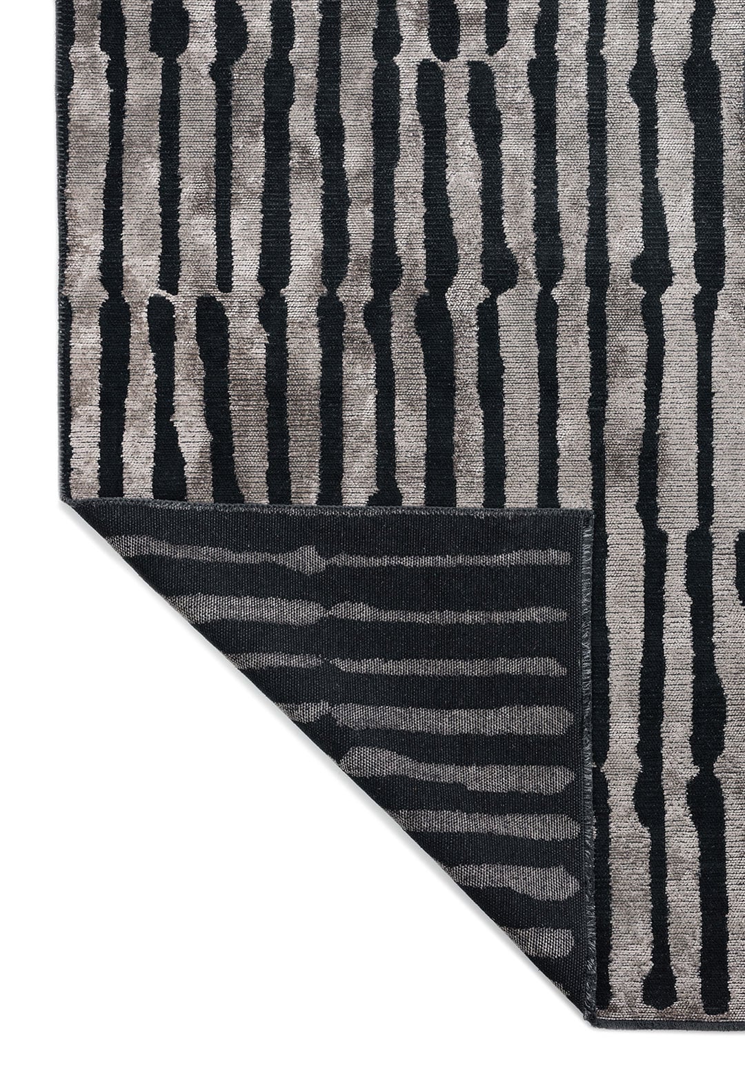HILL BLACK - LIGHT CREAM RUG - 3