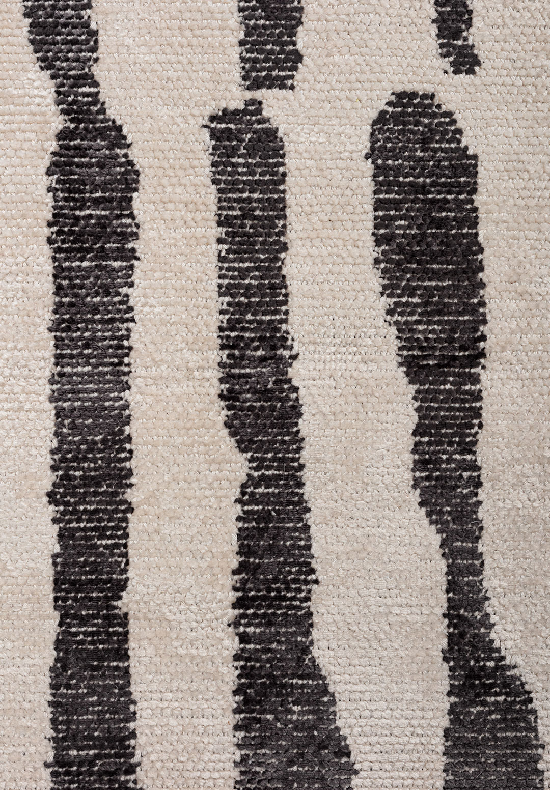 HILL CHARCOAL - ECRU RUG - 5
