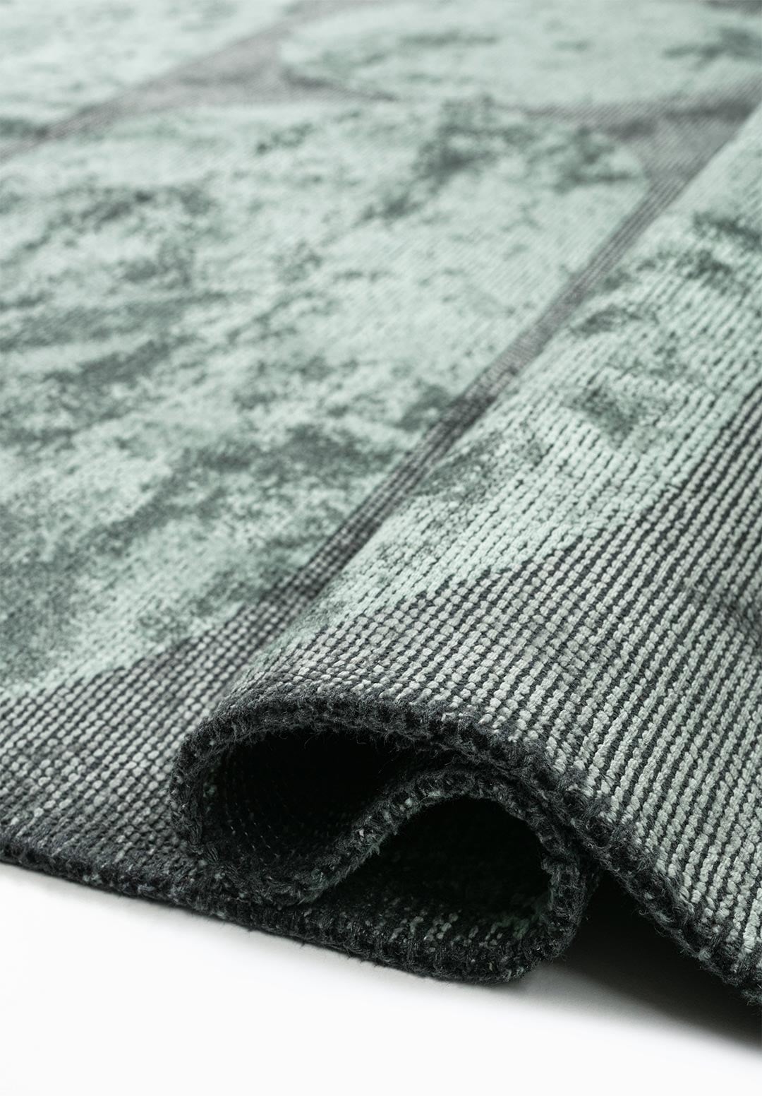 DIAGRAM RIVER GREEN RUG - 2