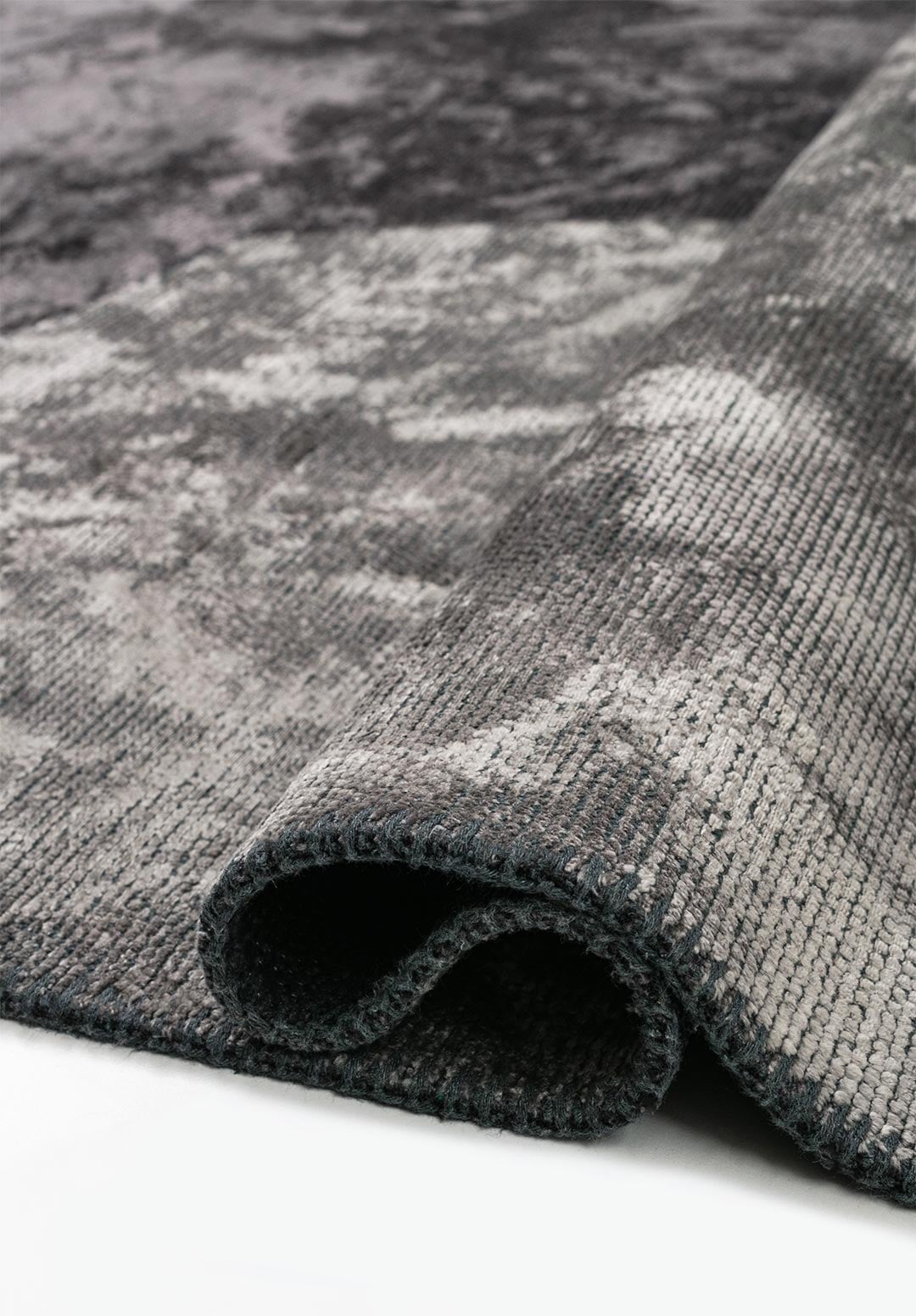 BRIDGE CHARCOAL - GREY RUG - 2