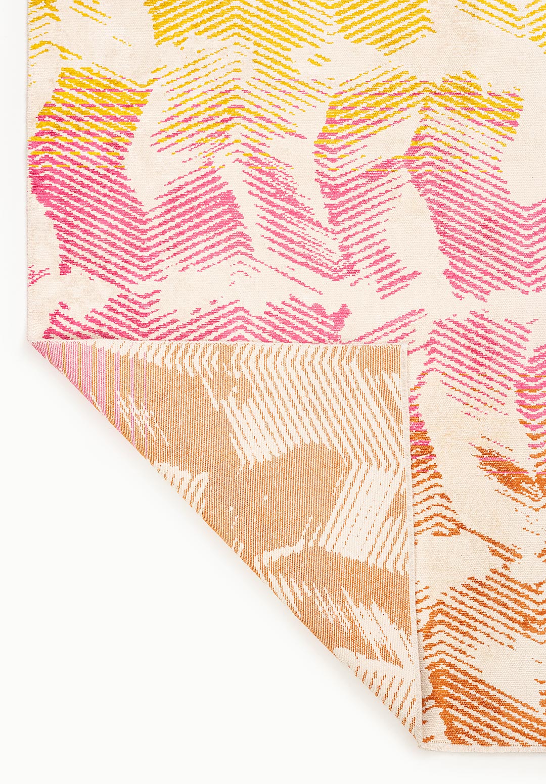 TAHITI TURQUOISE - YELLOW - PINK - TERRA - ECRU RUG - 3