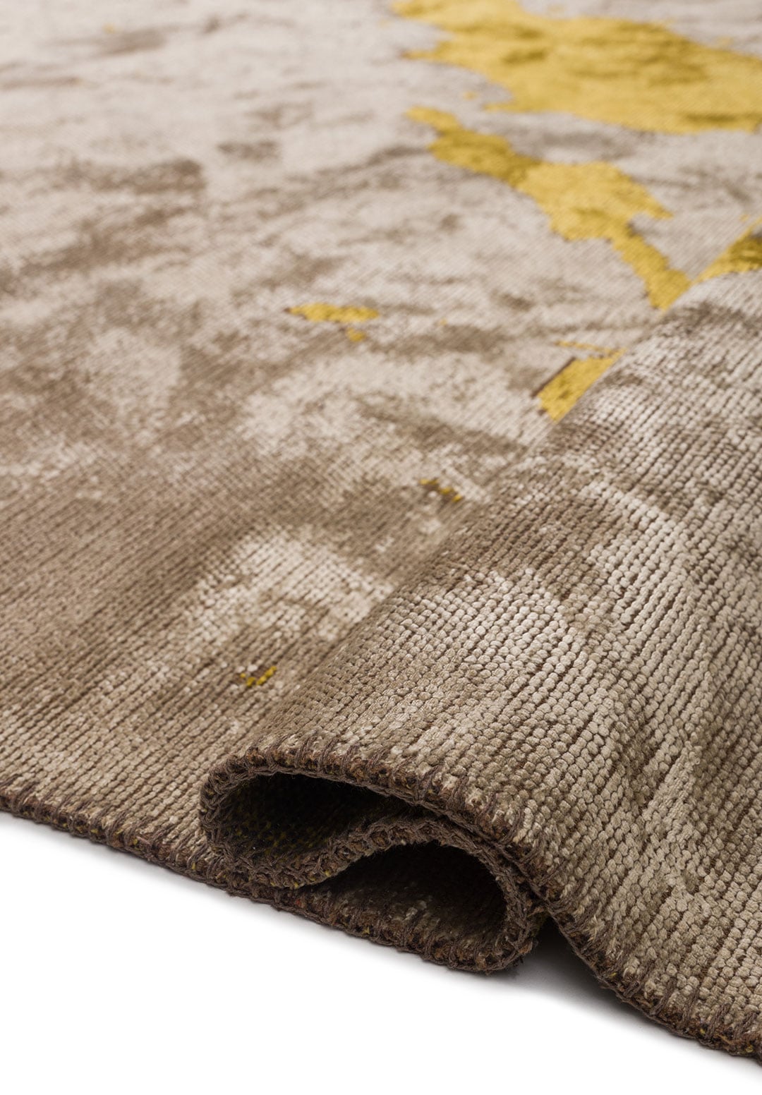 SPILL YELLOW - LIGHT GREY RUG - 2