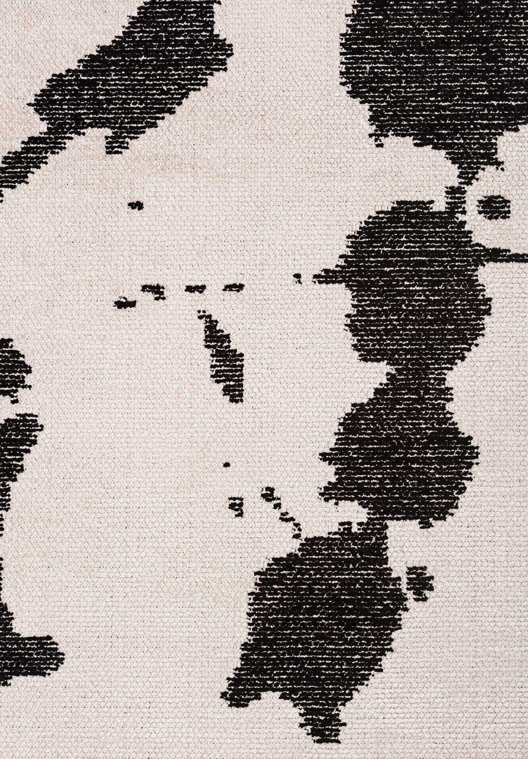 SPILL BLACK - ECRU RUG - 5
