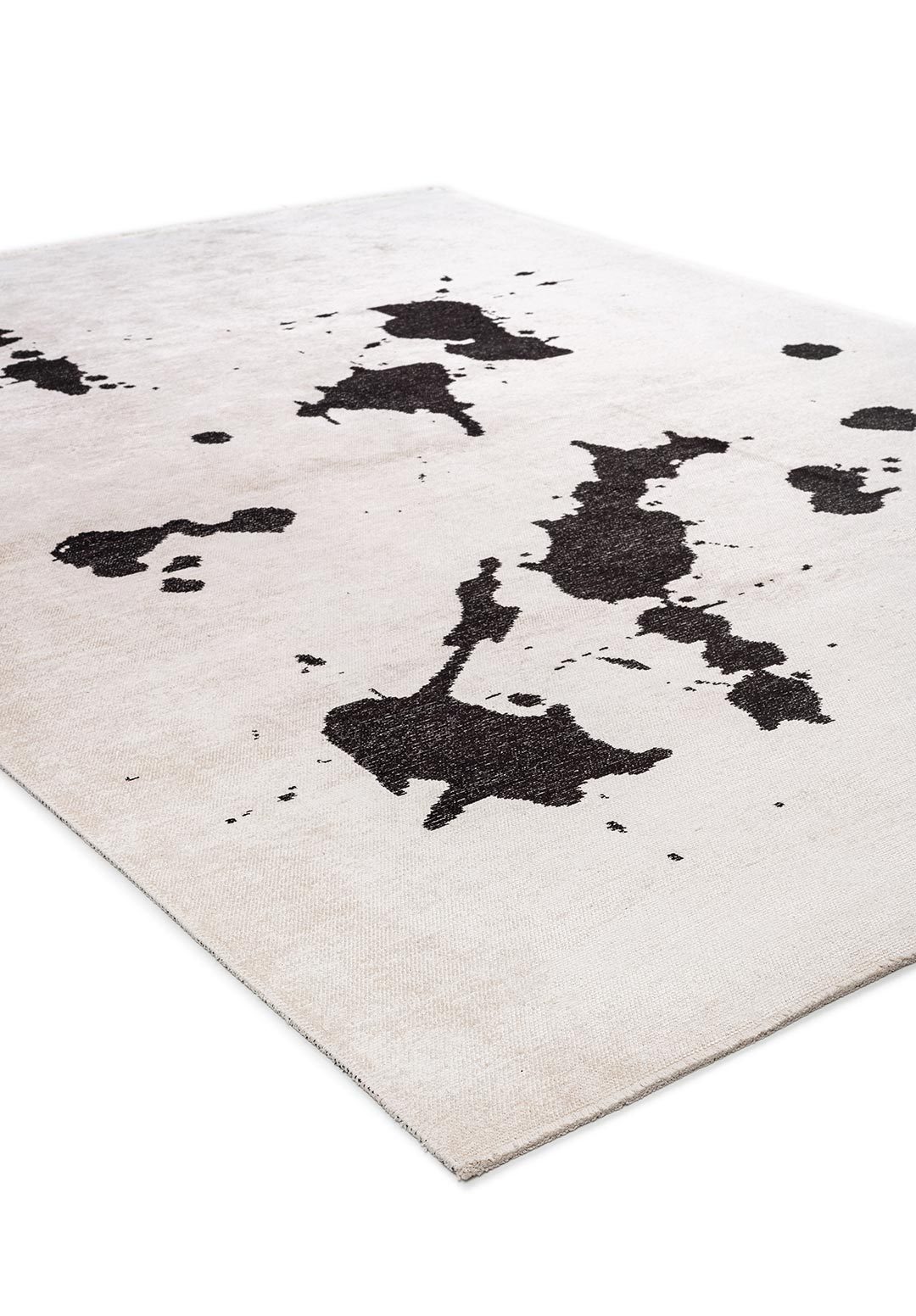 SPILL BLACK - ECRU RUG - 4