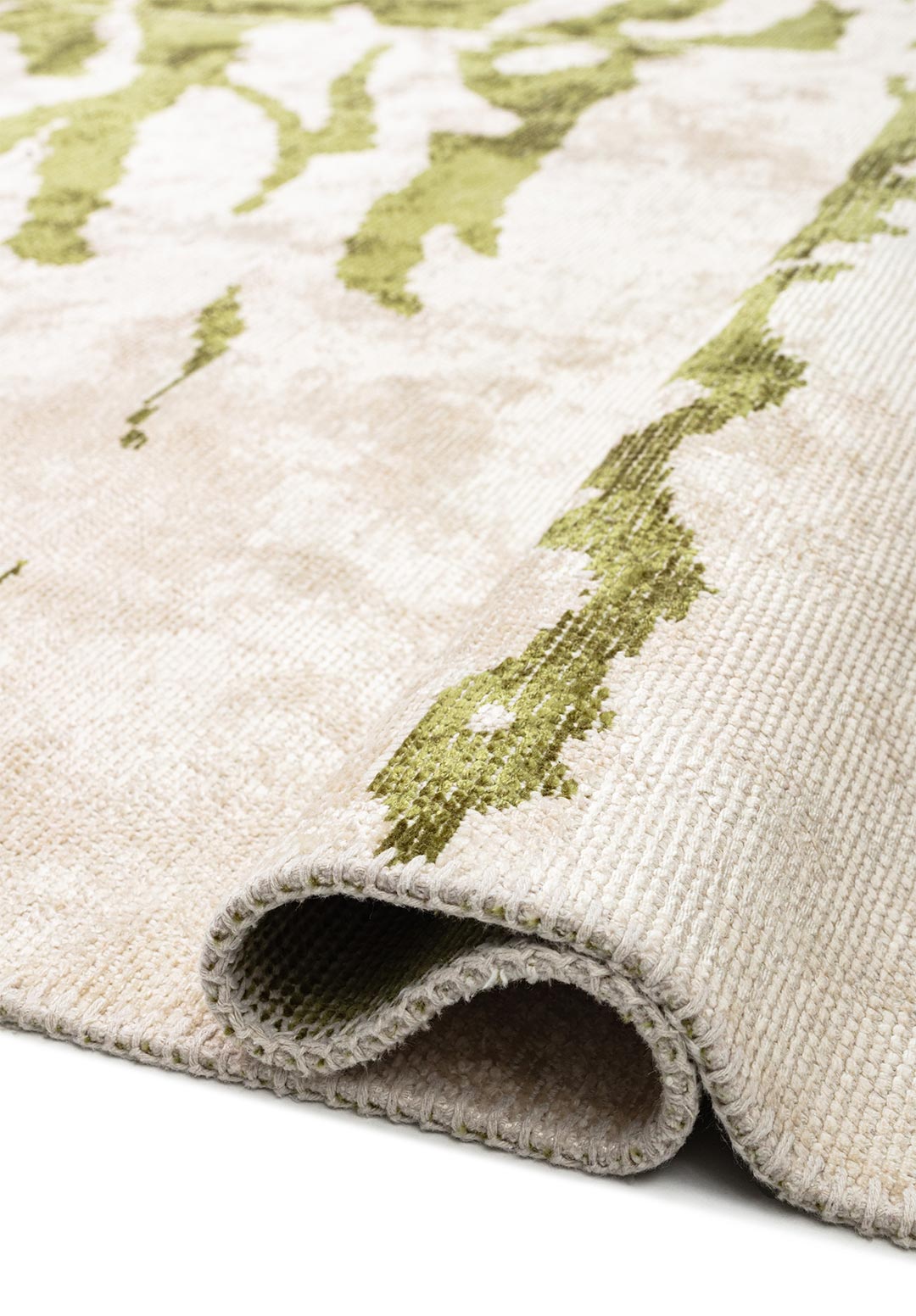 BUSH GREEN - ECRU RUG - 2