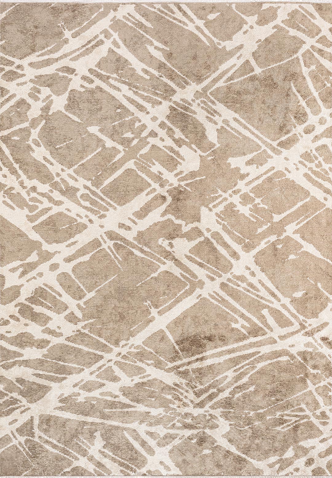 DRIZZLE ECRU - NOUGAT RUG - 1