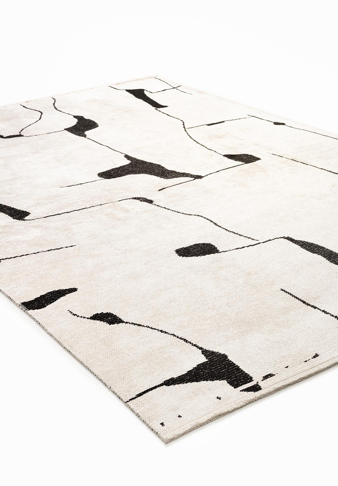 ATLAS BLACK - ECRU RUG - 4