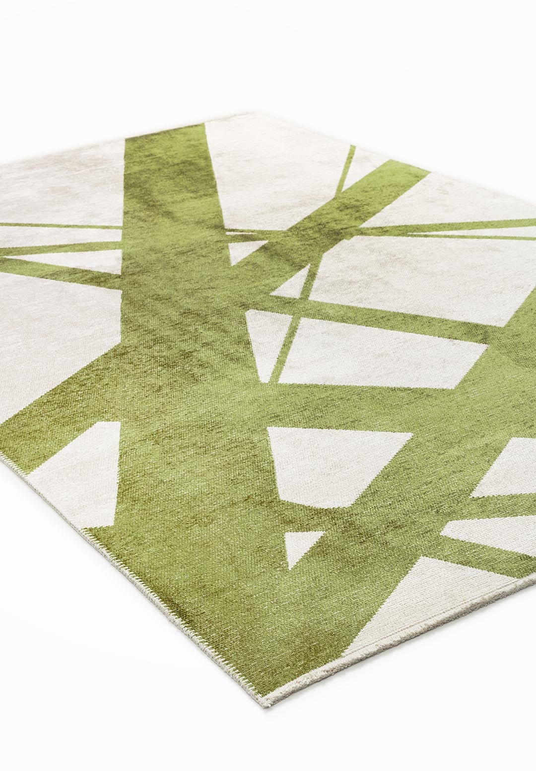 THORN GREEN - ECRU RUG - 4