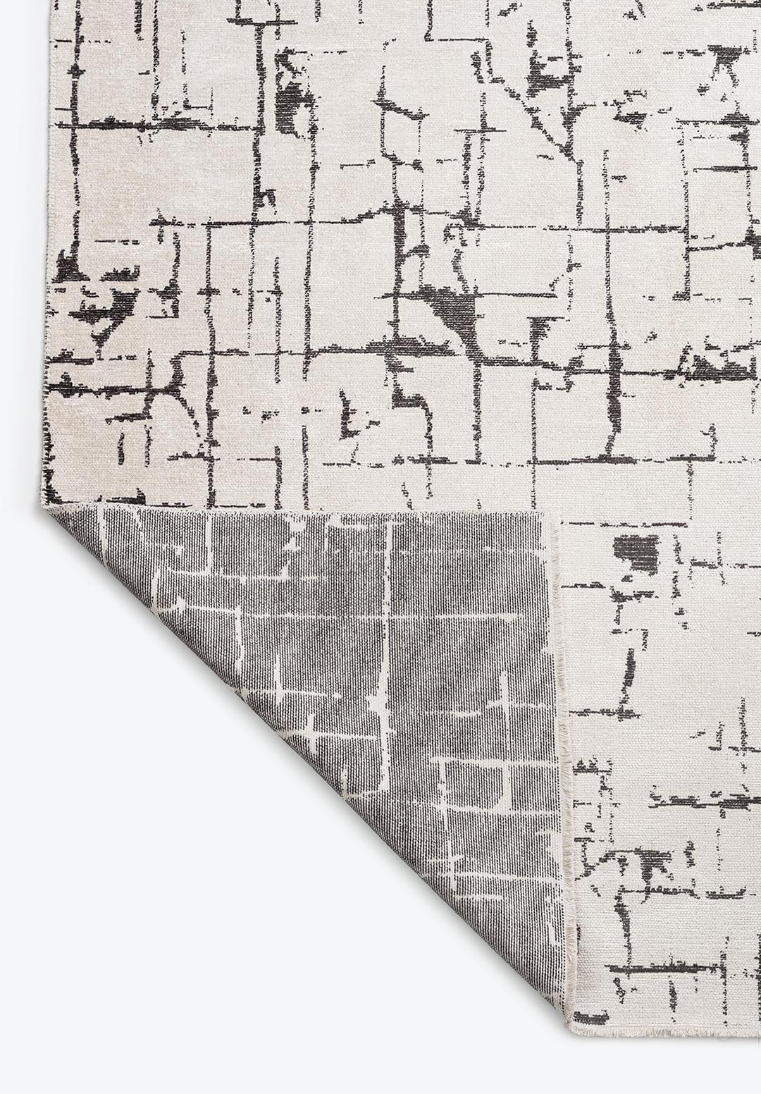 GALAXY CHARCOAL - ECRU RUG - 3