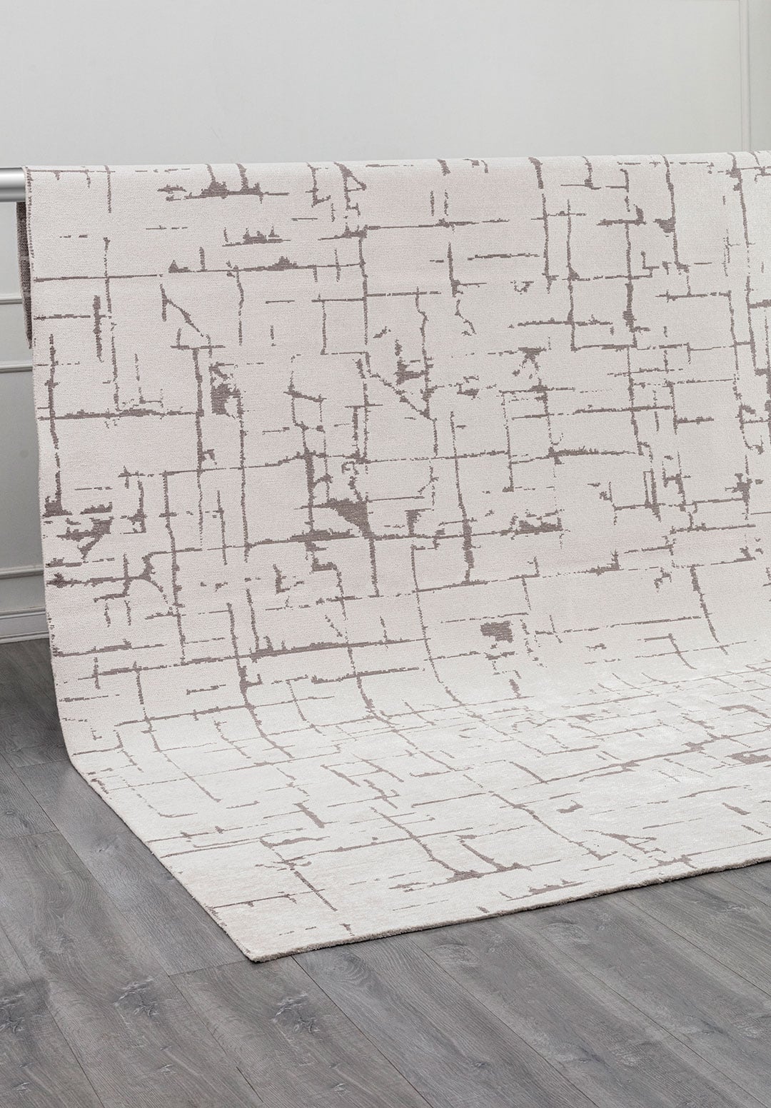 GALAXY DARK GREY - ECRU RUG - 4