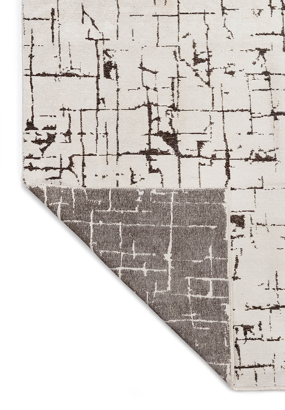 GALAXY DARK BROWN - ECRU RUG - 3
