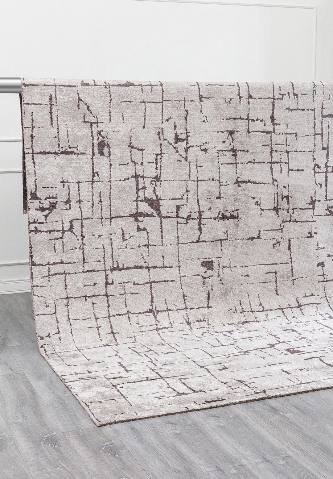 GALAXY CHARCOAL - LIGHT GREY RUG - 4