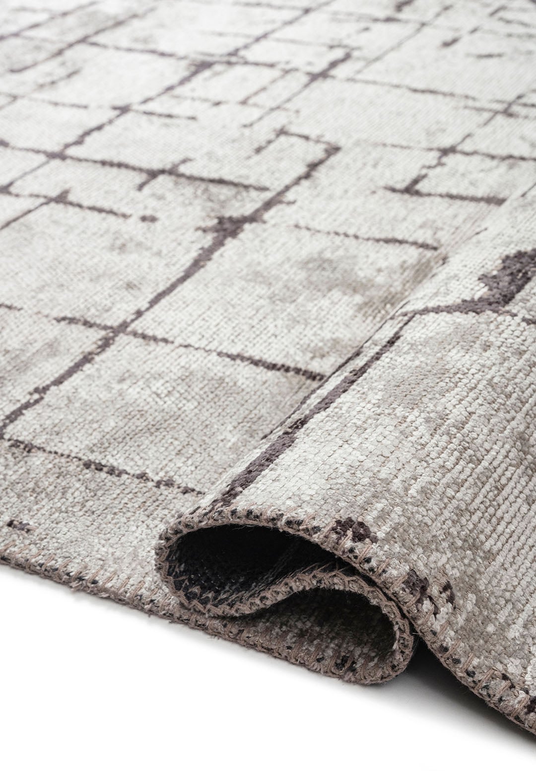 GALAXY CHARCOAL - LIGHT GREY RUG - 2