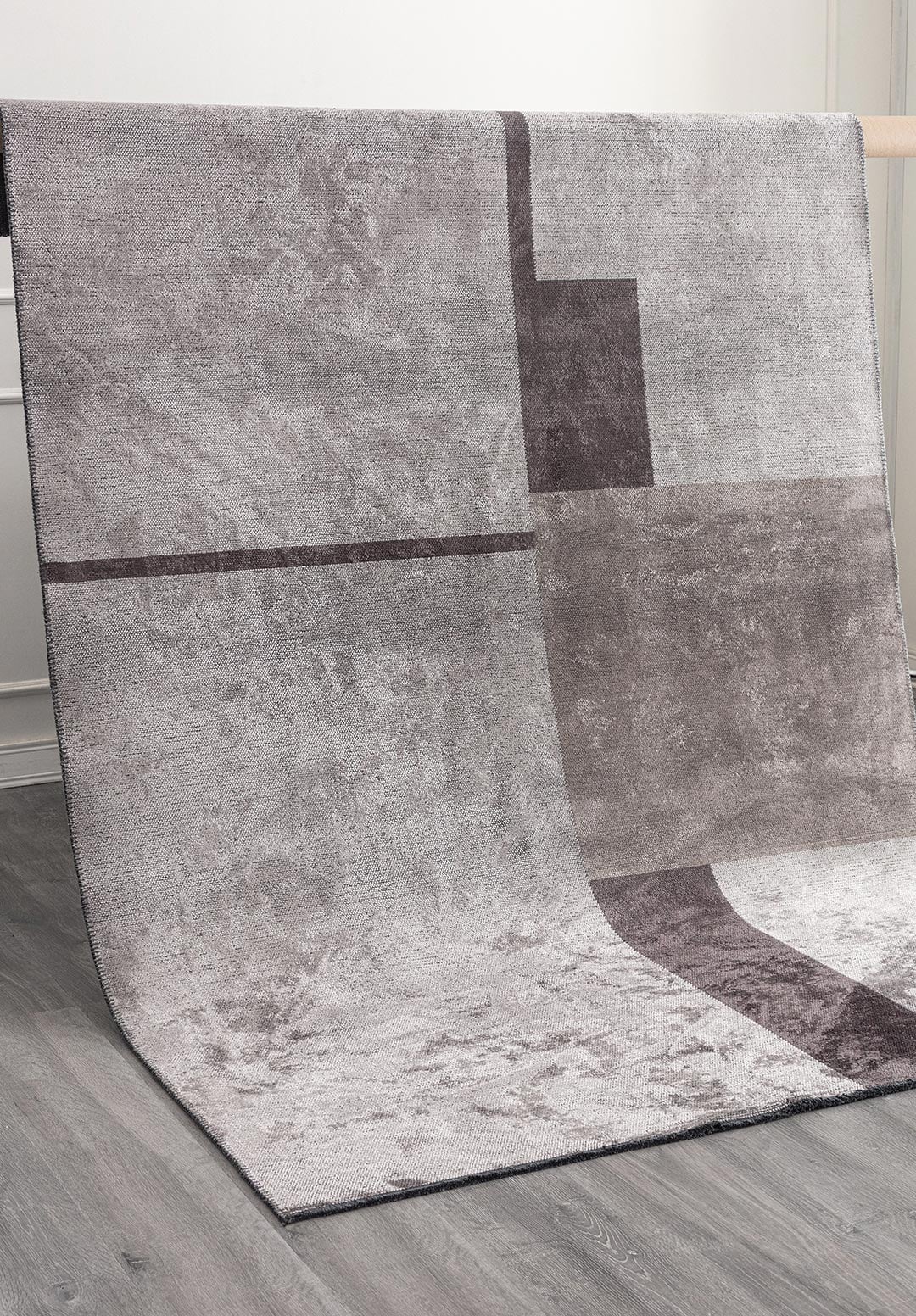BLOCK CHARCOAL - DARK GREY - LIGHT GREY RUG - 6