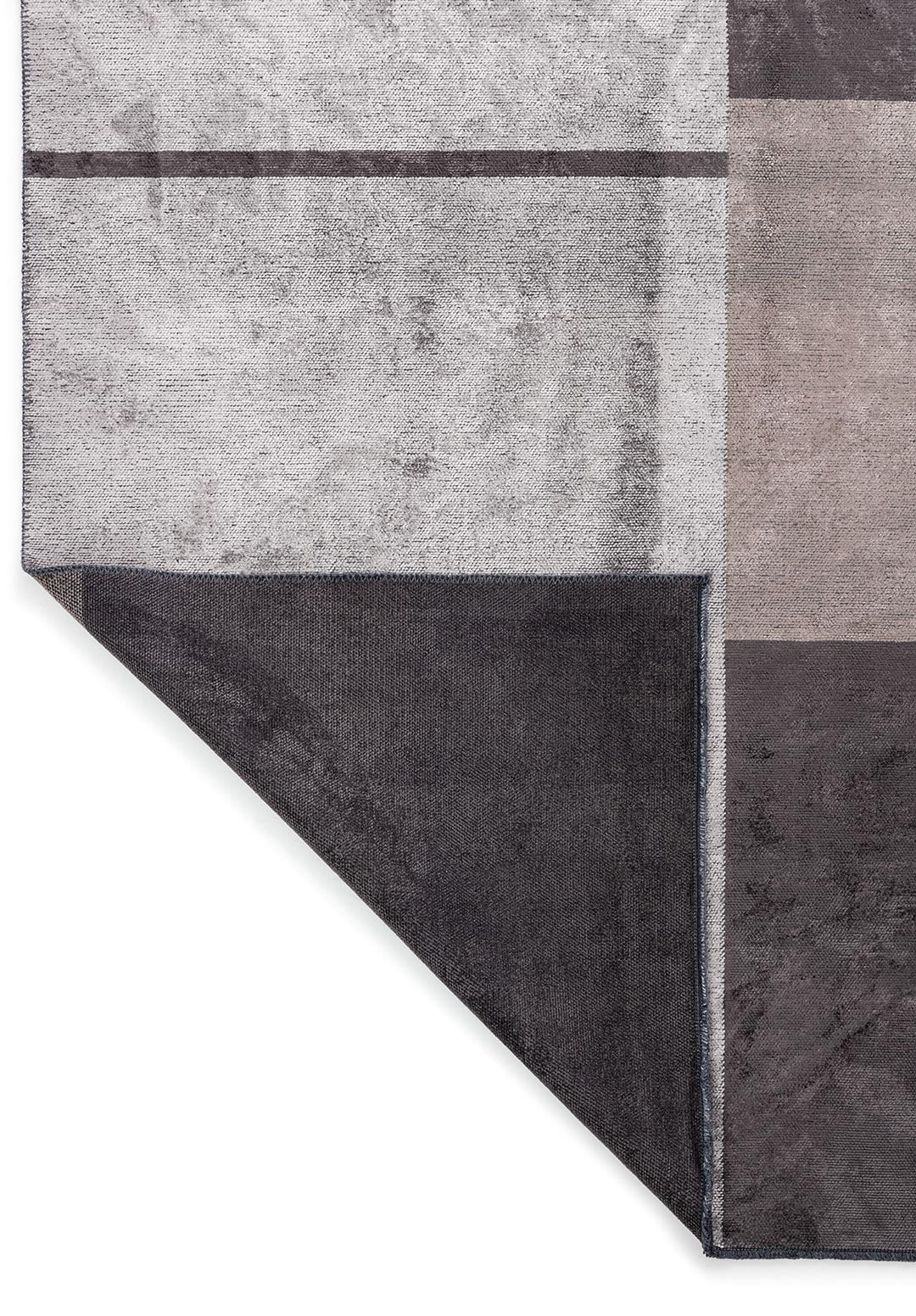 BLOCK CHARCOAL - DARK GREY - LIGHT GREY RUG - 3
