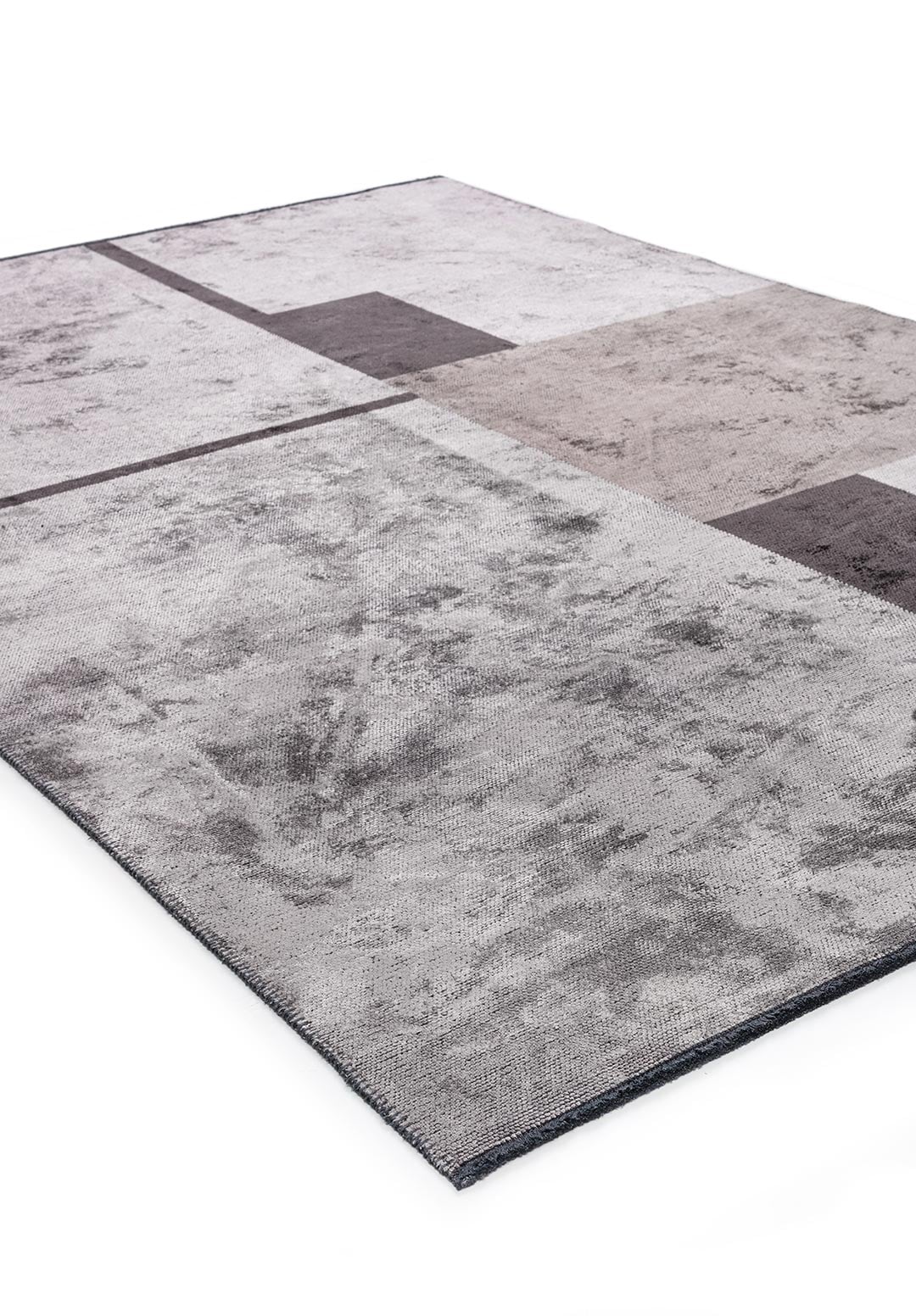 BLOCK CHARCOAL - DARK GREY - LIGHT GREY RUG - 4