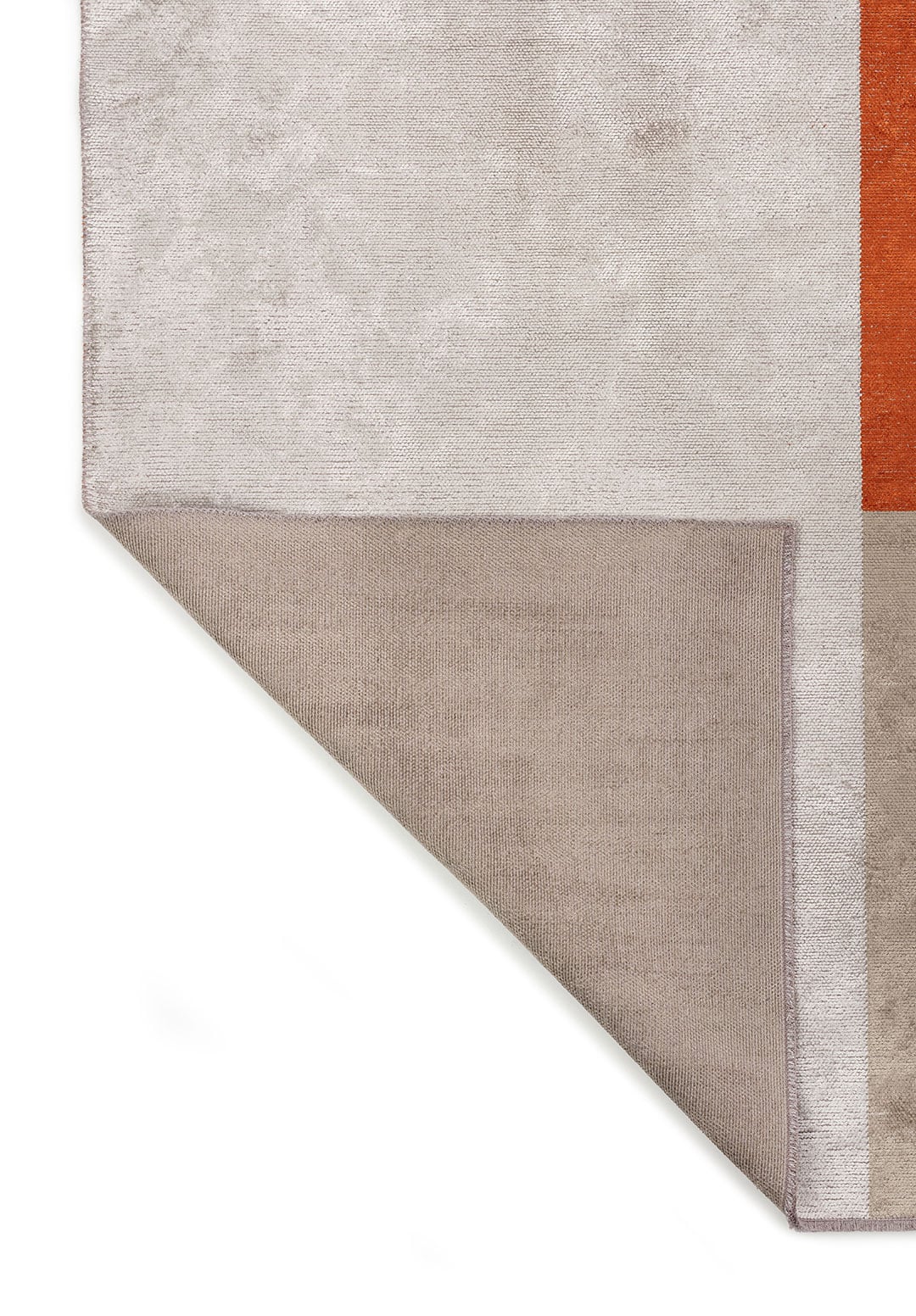 BLOCK NOUGAT - RUST - BONE RUG - 3