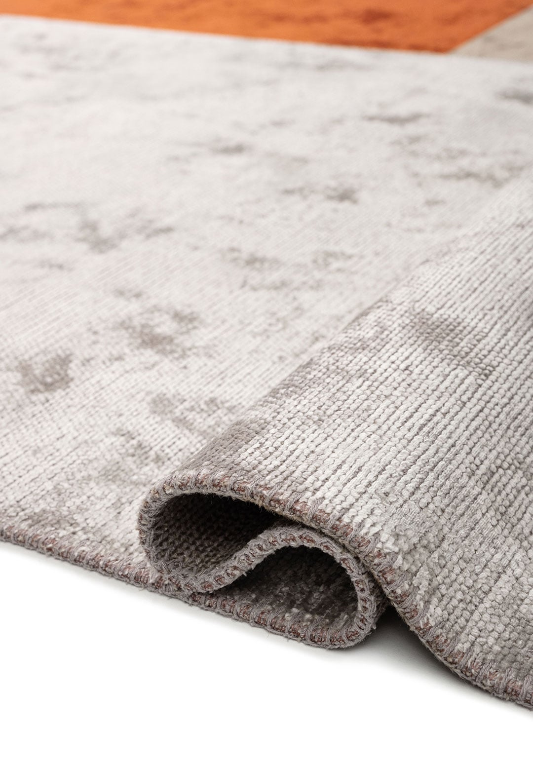 BLOCK NOUGAT - RUST - BONE RUG - 2