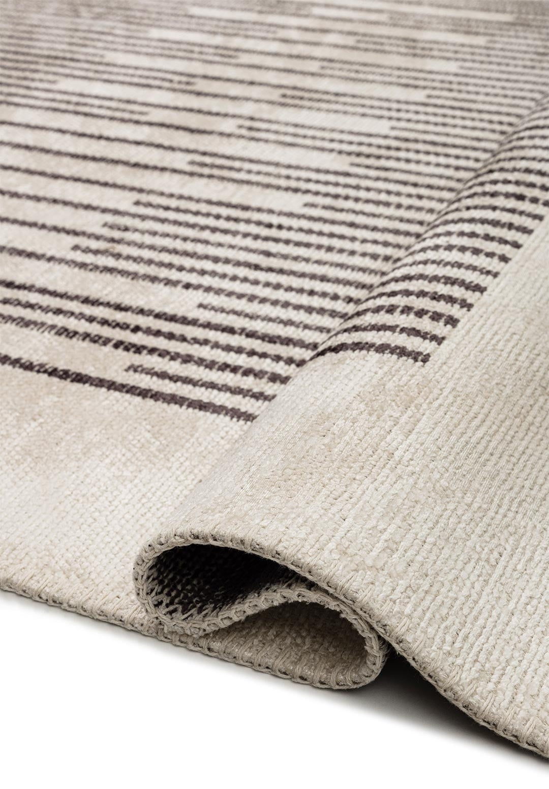 SPECTRUM CHARCOAL - ECRU RUG - 2