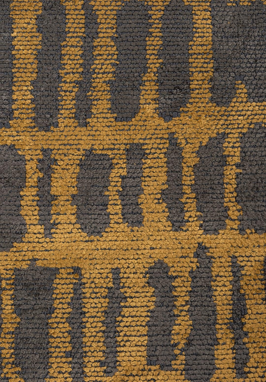 NET ANTHRACITE - MUSTARD RUG - 5