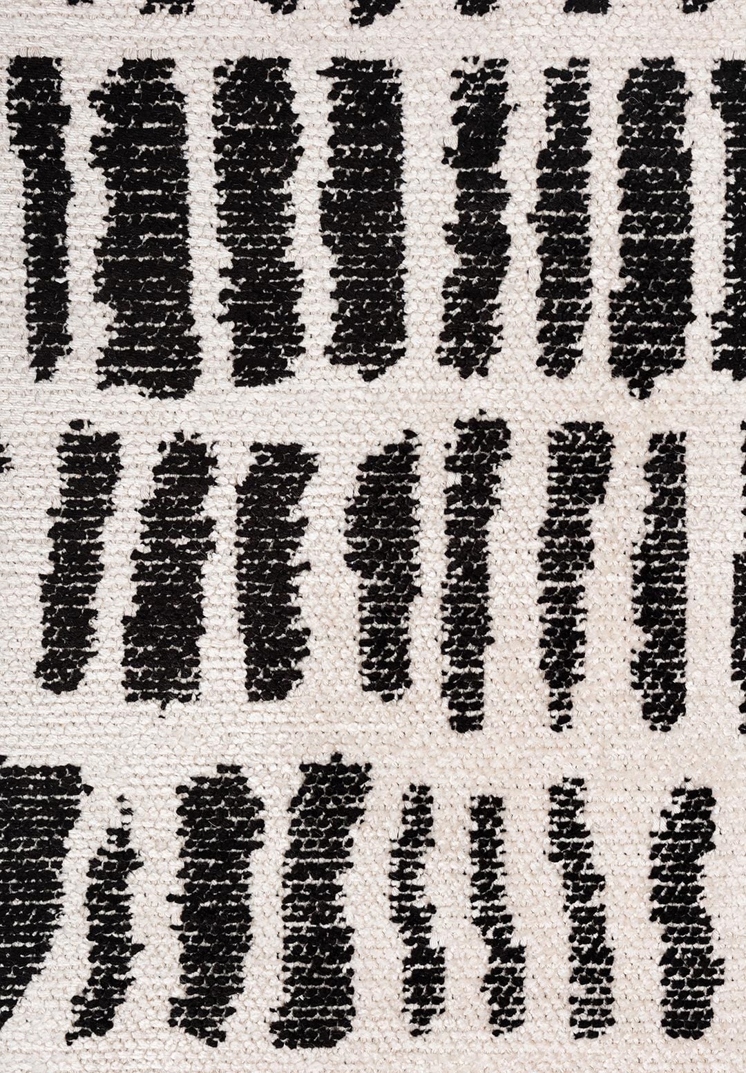 NET BLACK - ECRU RUG - 5