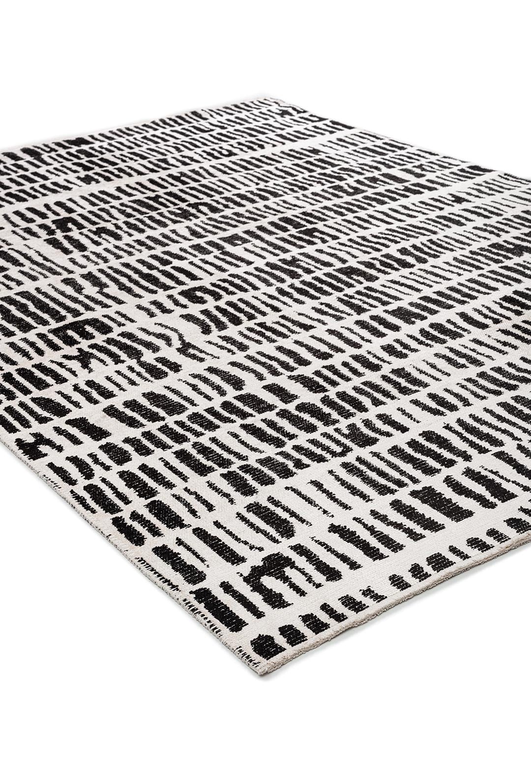 NET BLACK - ECRU RUG - 4