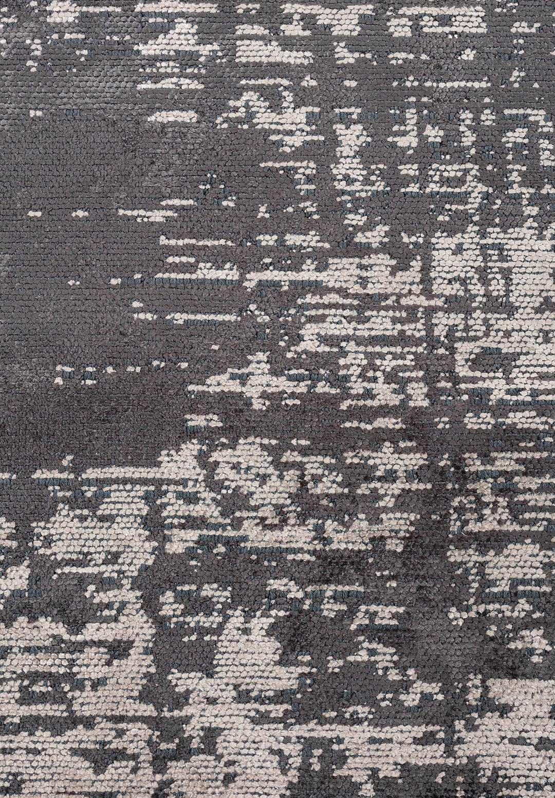 FOG CHARCOAL - CREAM RUG - 5