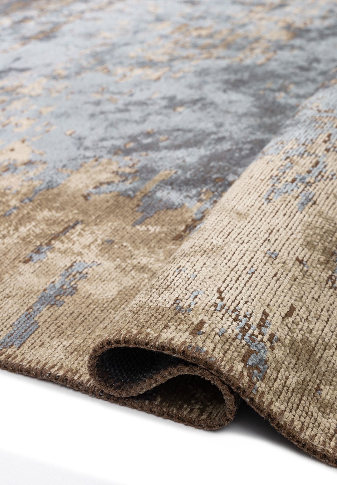FOG BLUE - BEIGE RUG - 2