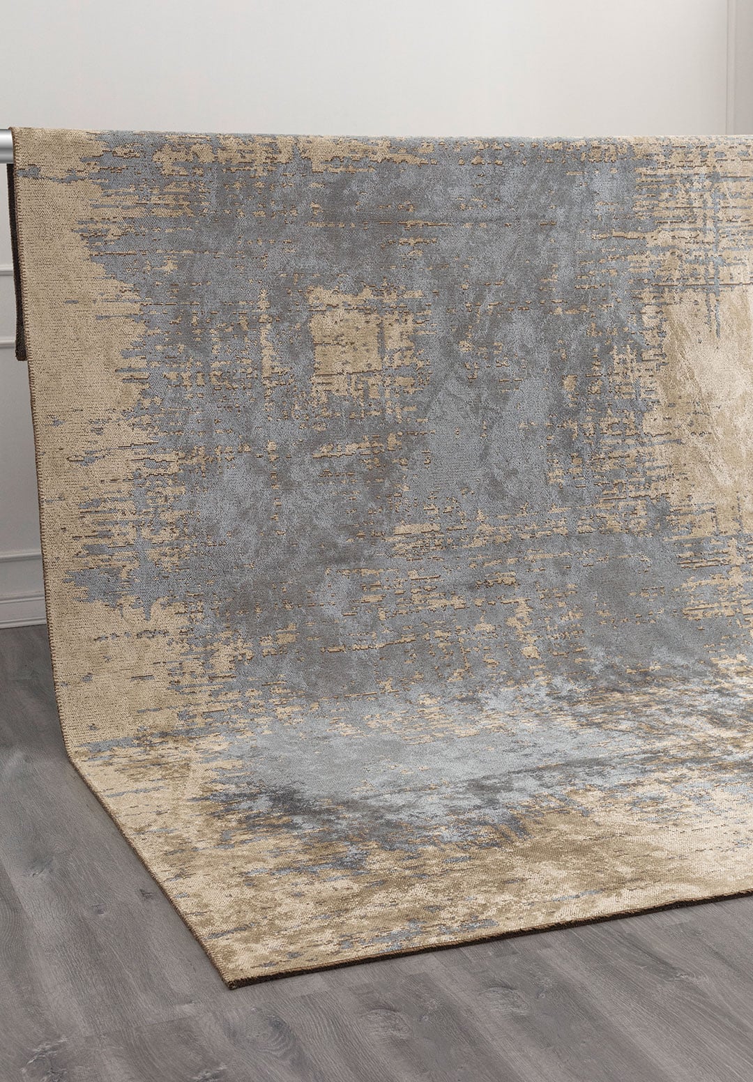 FOG BLUE - BEIGE RUG - 4