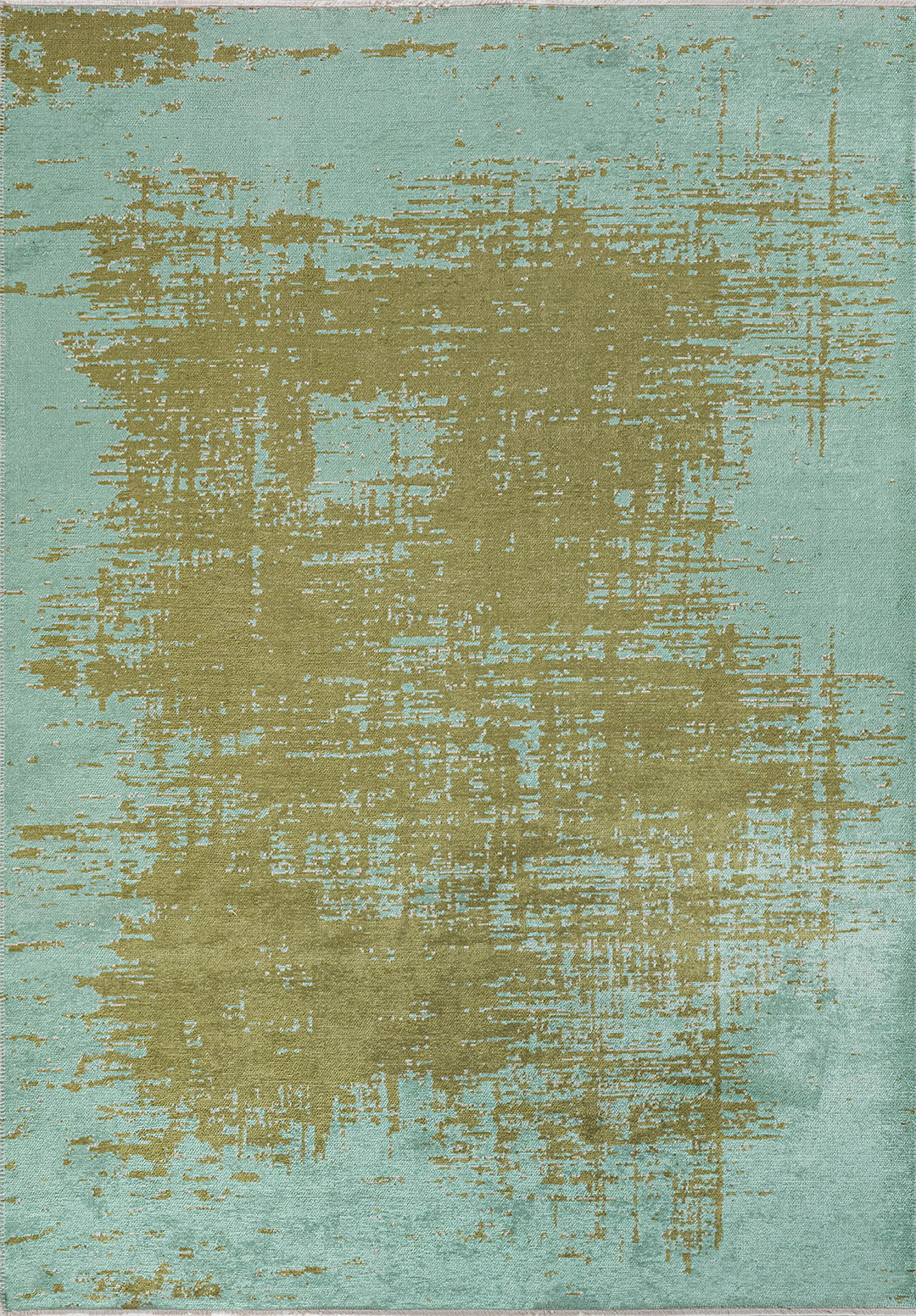 FOG GREEN - RIVER GREEN RUG - 1