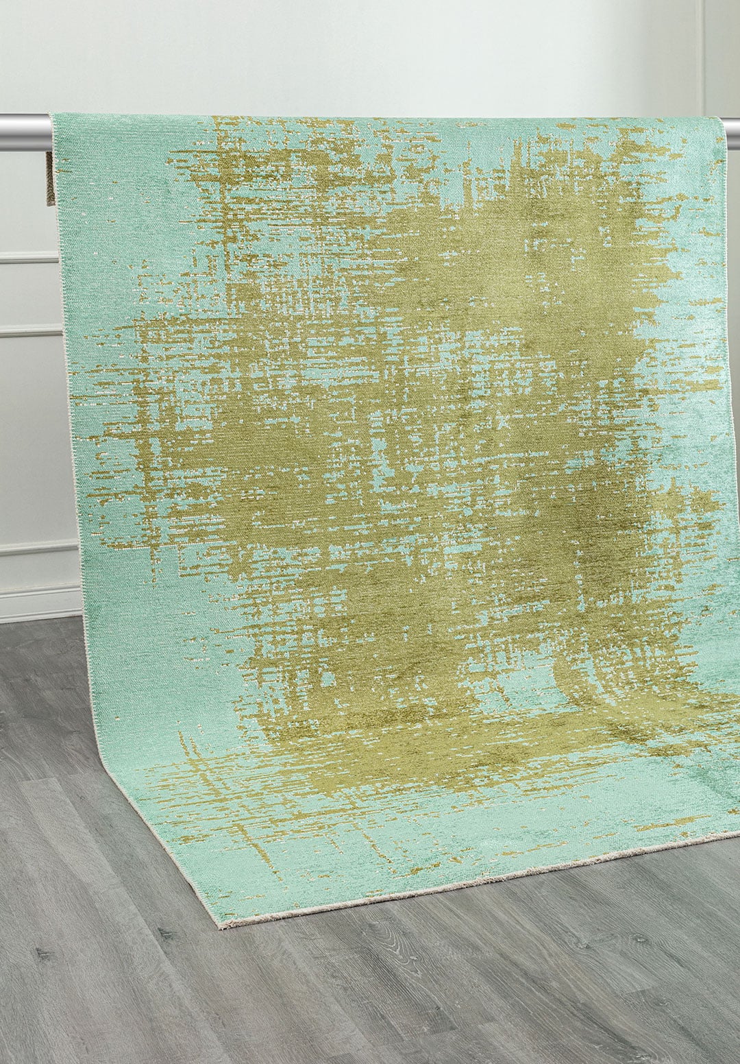 FOG GREEN - RIVER GREEN RUG - 4