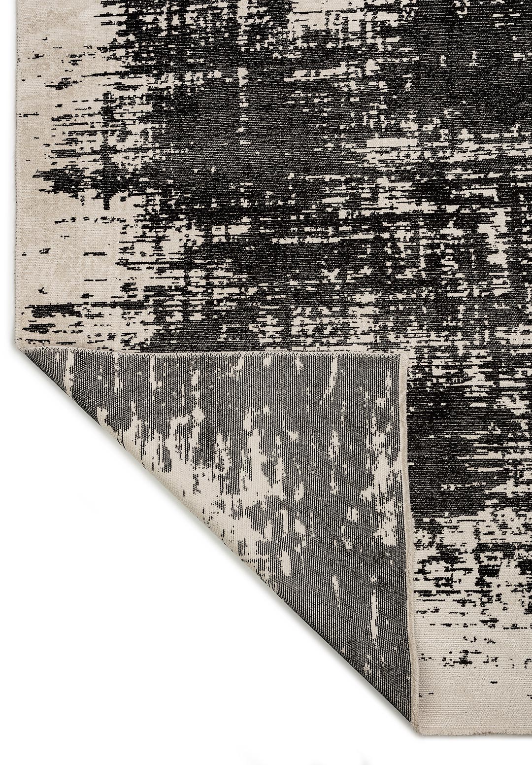 FOG BLACK - ECRU RUG - 3