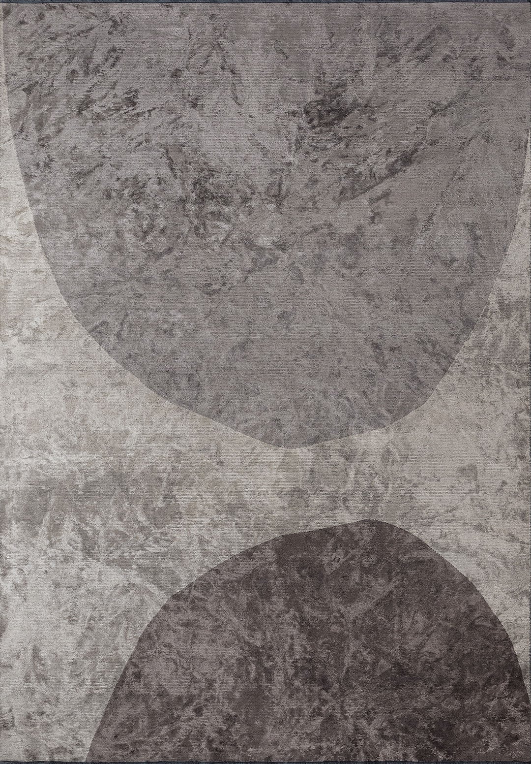 LAND DARK GREY - DARK MINK - BEIGE RUG - 1