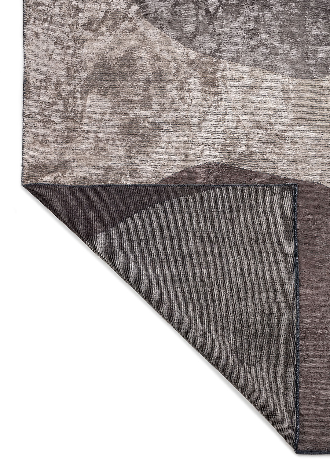 LAND DARK GREY - DARK MINK - BEIGE RUG - 3