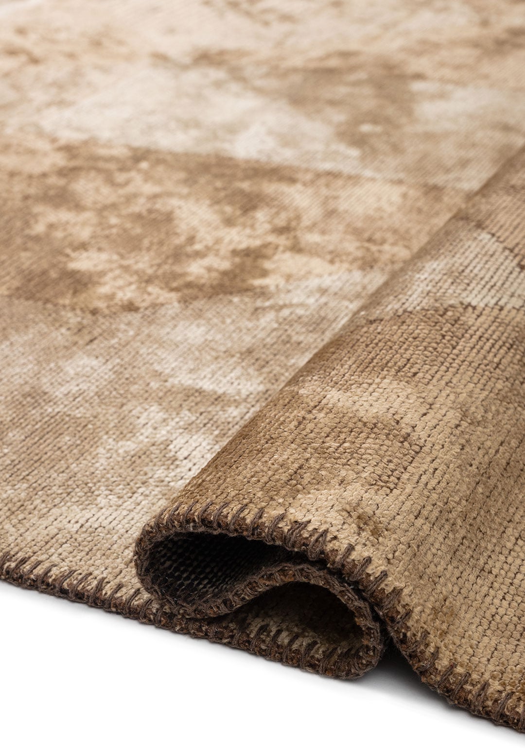 PORTAL DARK BEIGE - CREAM RUG - 2