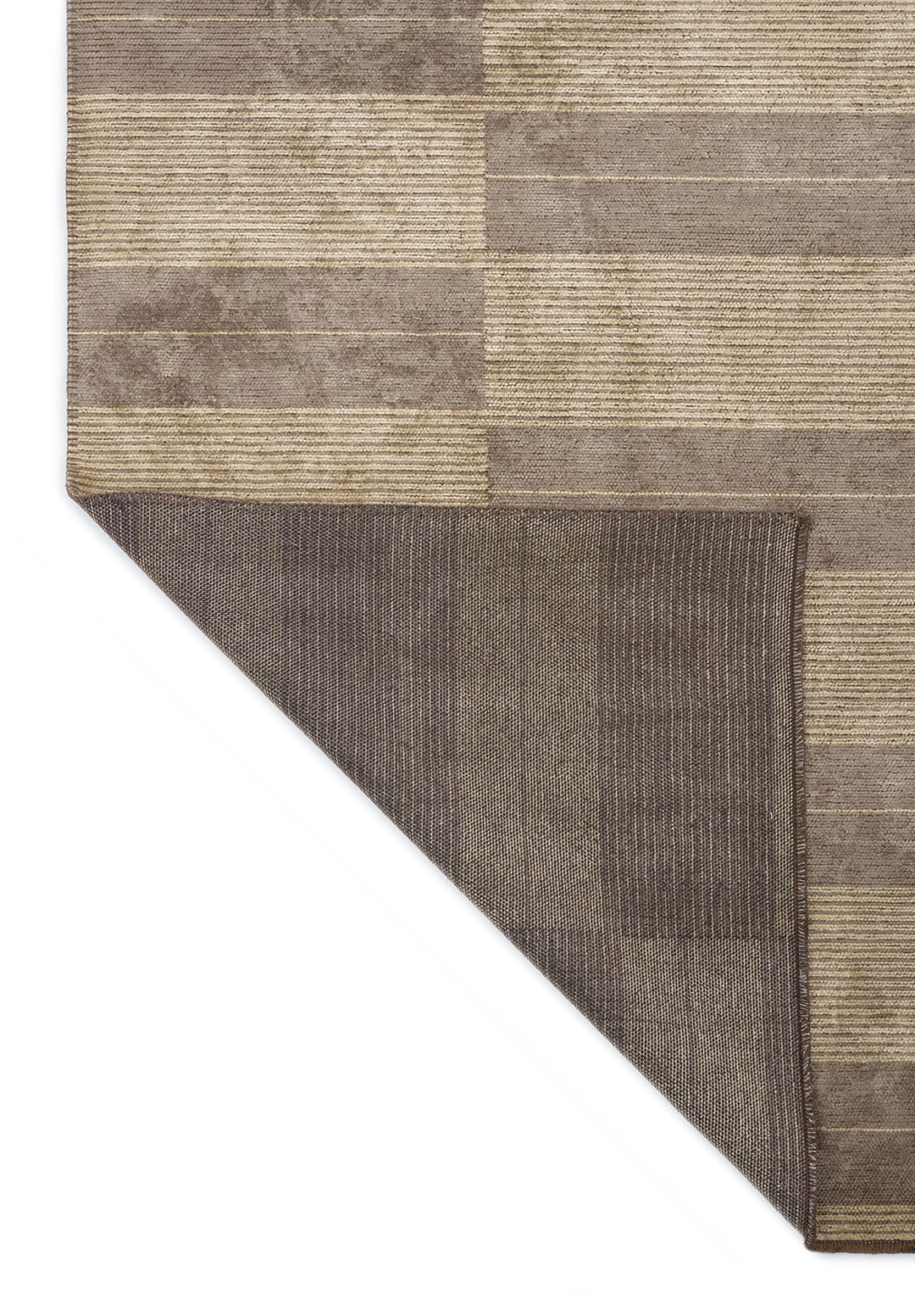 GLITCH DARK GREY - CREAM RUG - 3