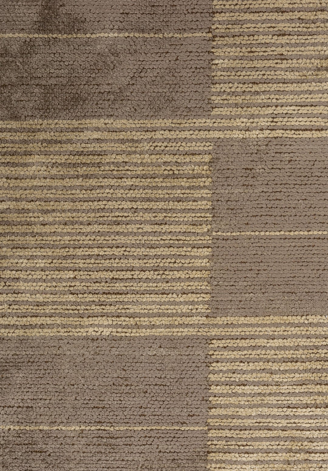 GLITCH DARK GREY - CREAM RUG - 5