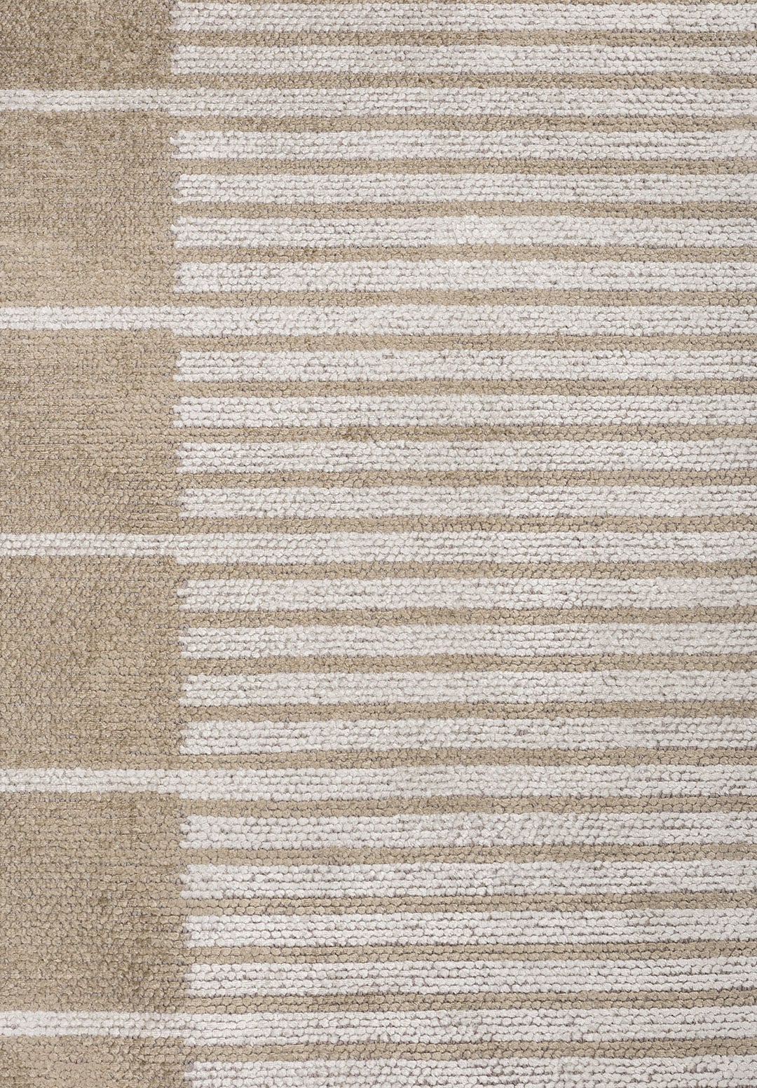 CONTRAST NOUGAT - BONE RUG - 5