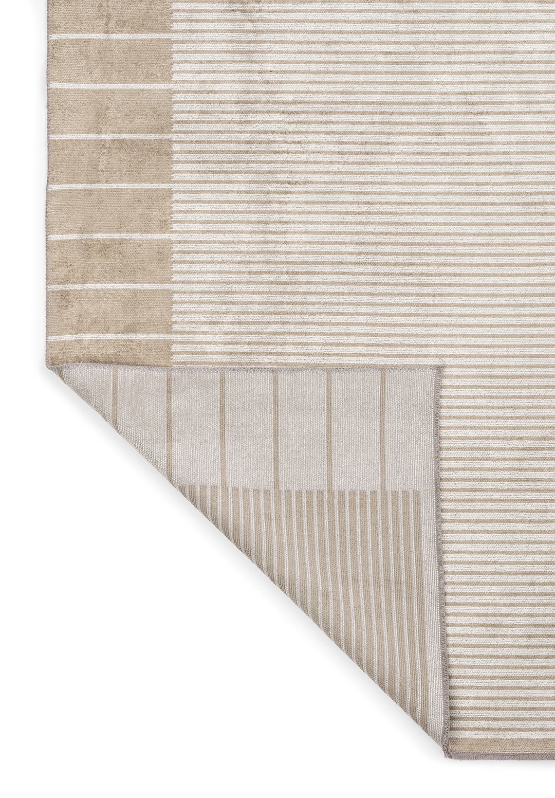 CONTRAST NOUGAT - BONE RUG - 3