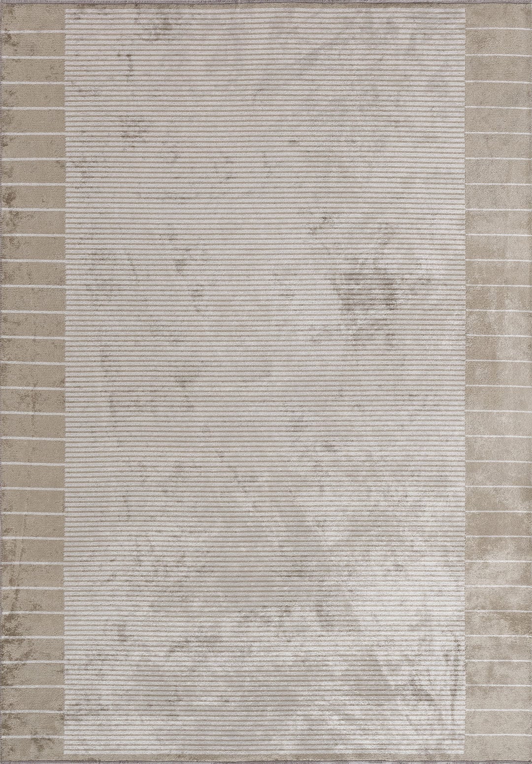 CONTRAST NOUGAT - BONE RUG - 1