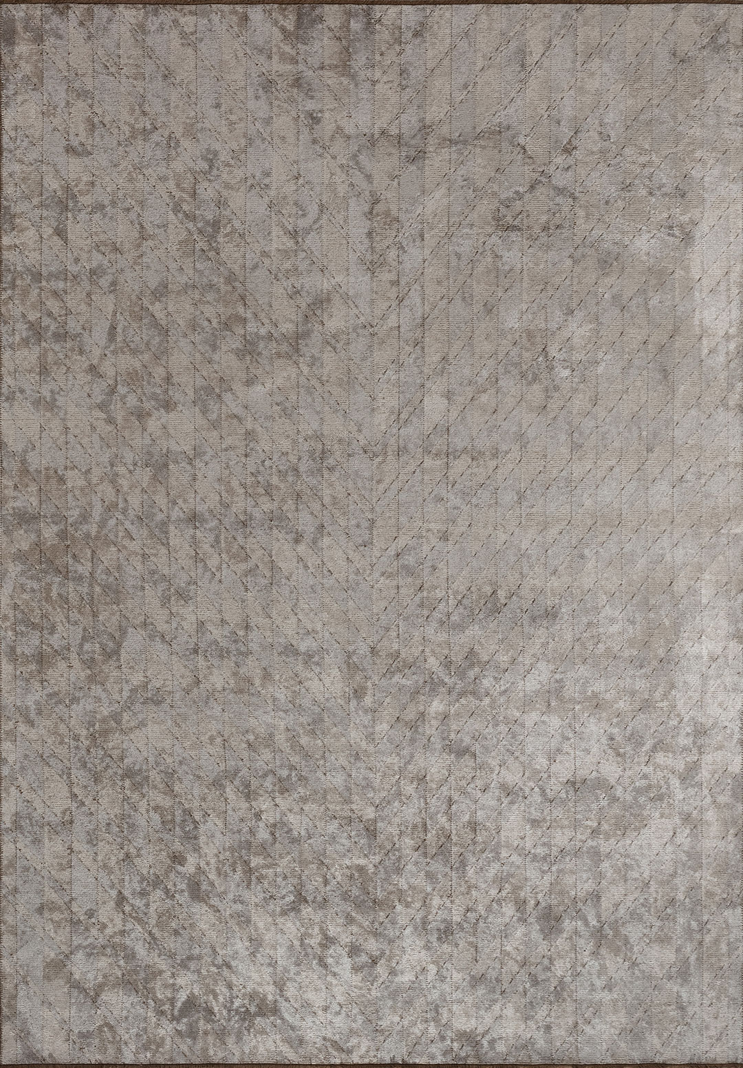 VECTOR LIGHT GREY - LIGHT CREAM RUG - 1