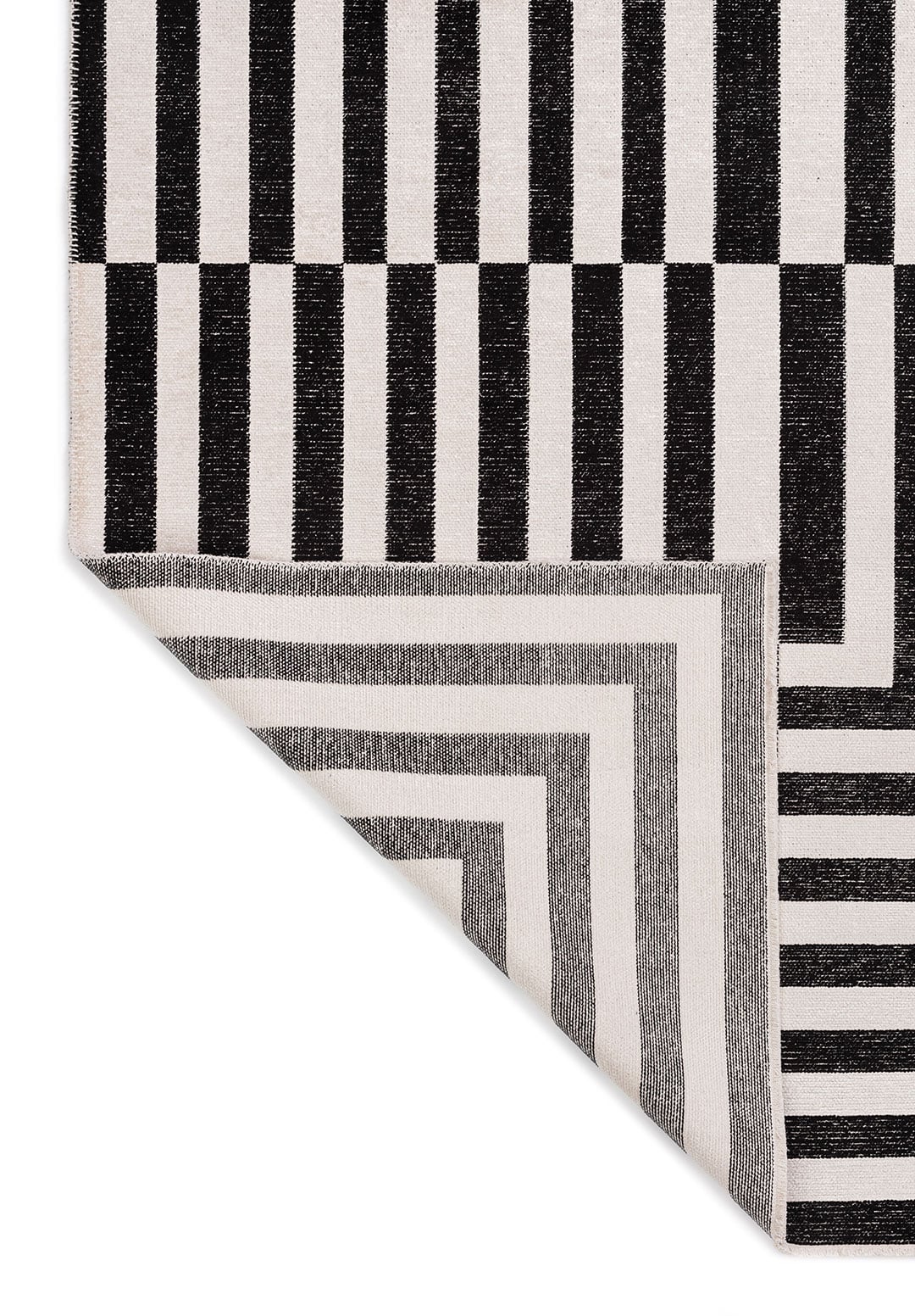 ENIGMA BLACK - ECRU RUG - 3