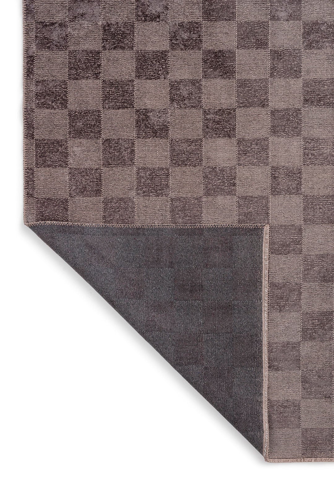 CHECKERS CHARCOAL RUG - 3
