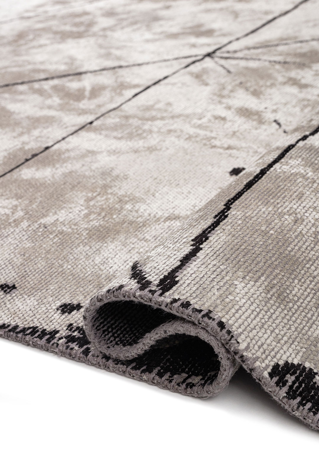 ASTRO BLACK - BONE RUG - 2