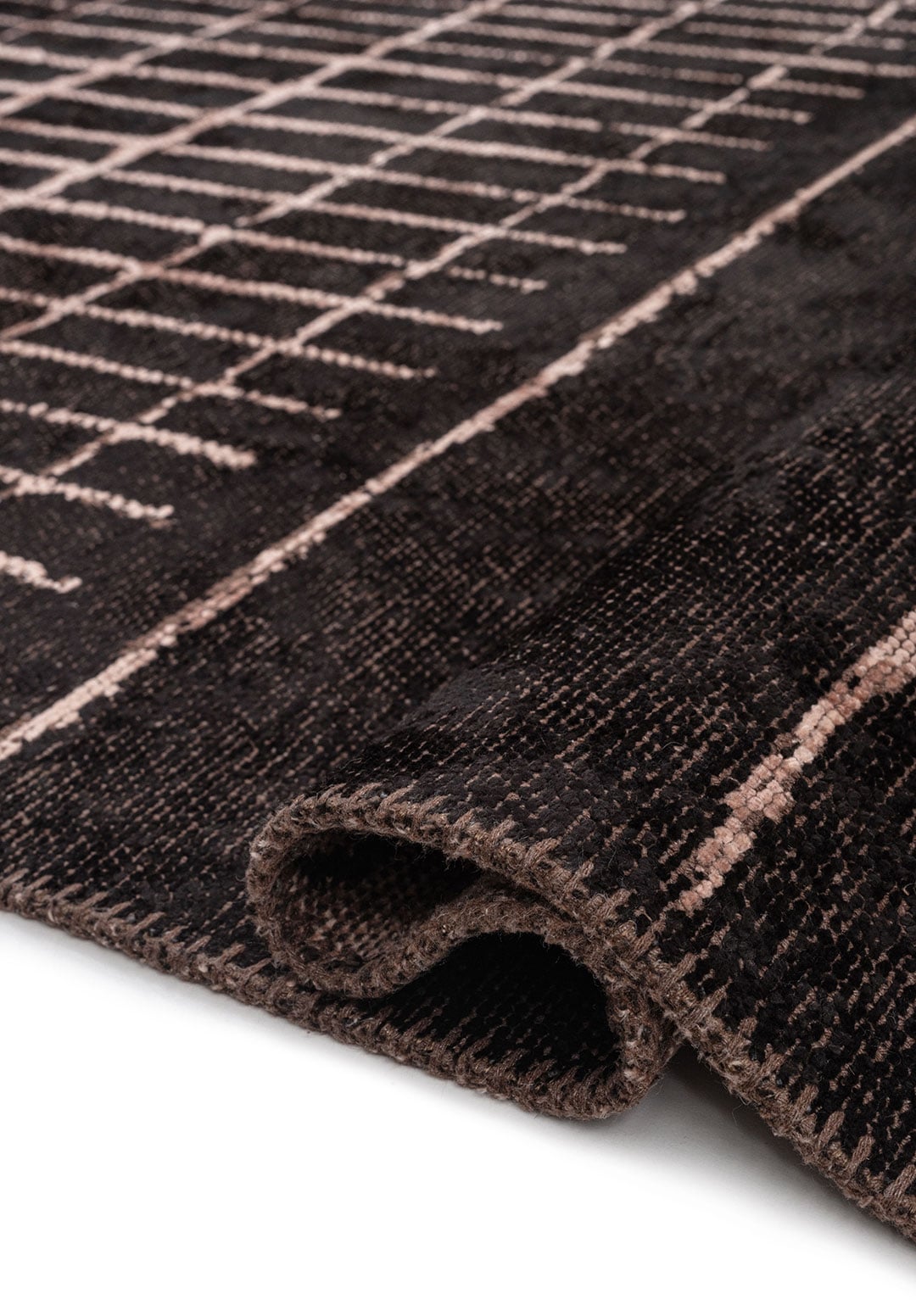 PERSPECTIVE COPPER - BLACK RUG - 2