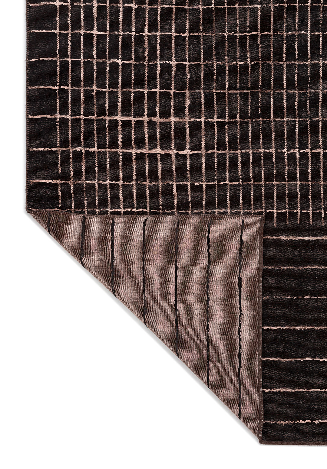 PERSPECTIVE COPPER - BLACK RUG - 3