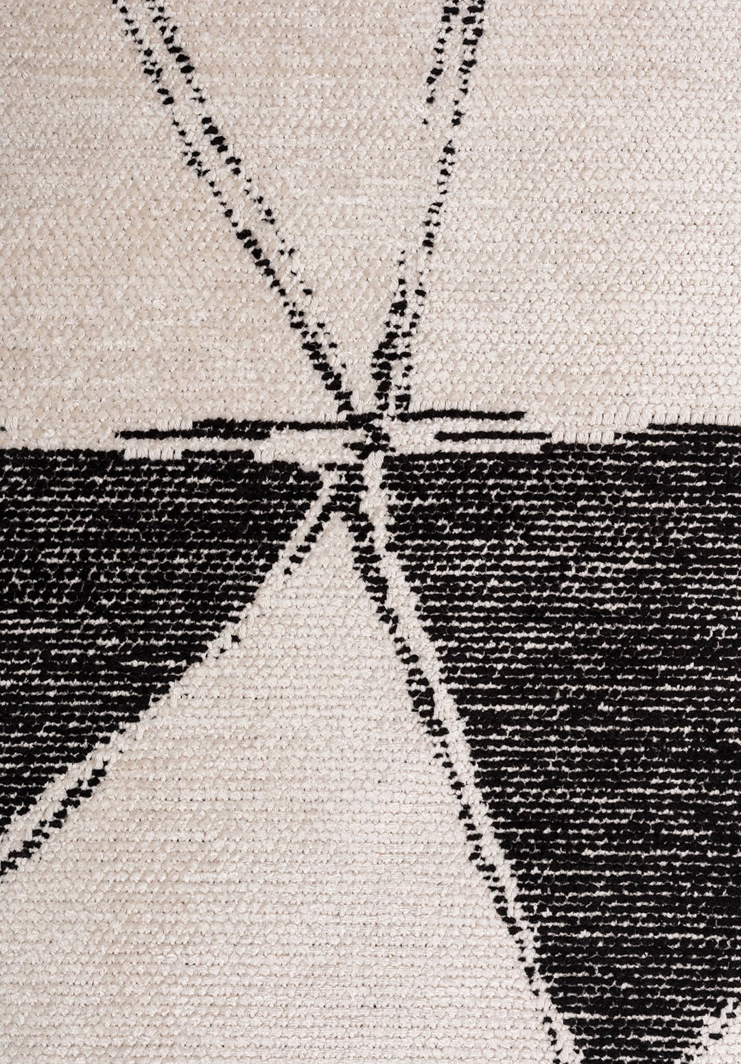 SIERRA BLACK - ECRU RUG - 5