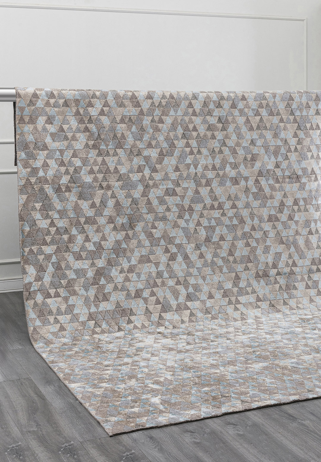 HARVEST ICE BLUE - CREAM RUG - 4