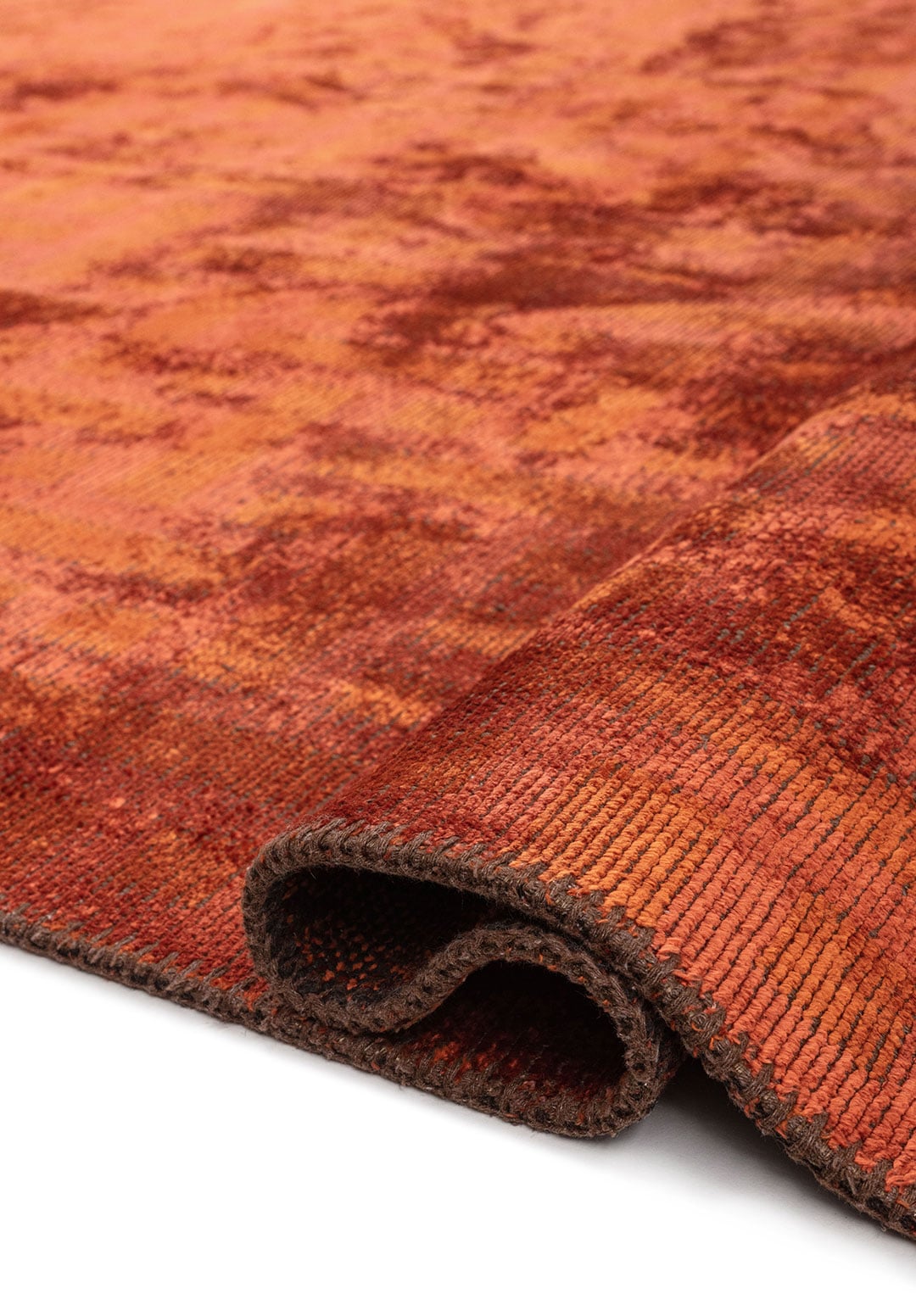 LUXE RUST - DARK TERRA RUG - 2