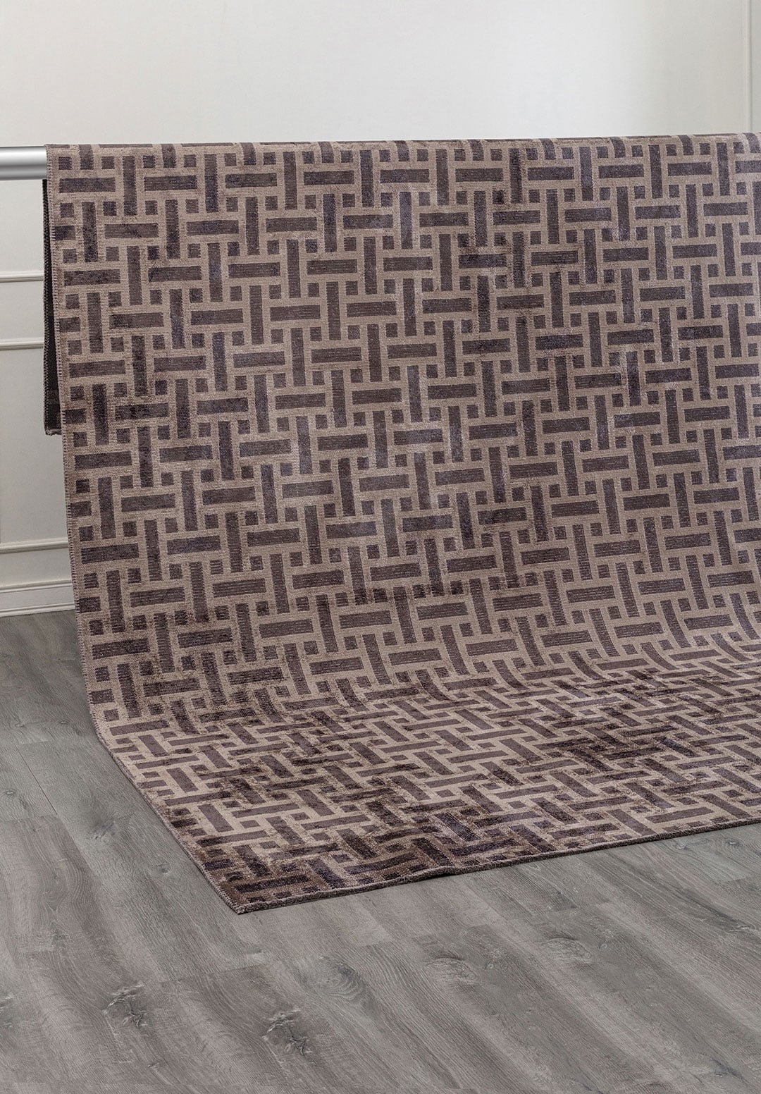 LUXE CHARCOAL - DARK GREY RUG - 4